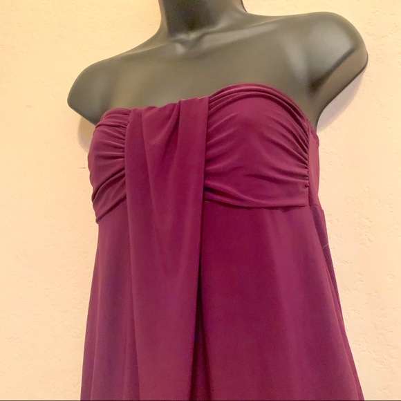 Wet seal Halter top-silky plum color - Picture 5 of 5